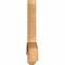 Ekena Millwork Bellingham Timber Gable Bracket, Western Red Cedar, 48"W x 24"H x 3 1/2"D x 3 1/2"F, 12/12 Pitch GBW048X24X0404BEL00SWR - alternate 4